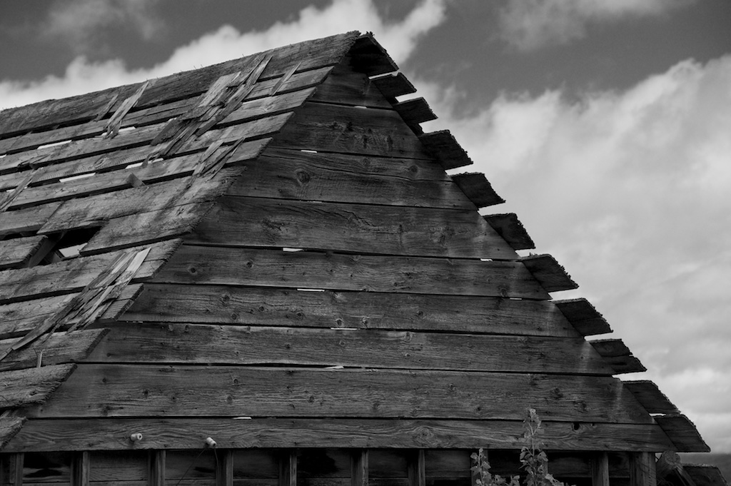 Barn with nails